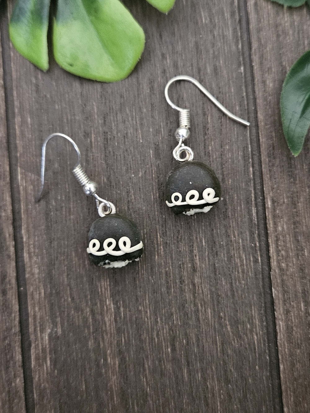 Handmade Snack Cupcake Clay Earrings, Realistic Polymer Clay, Foodie Gift